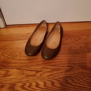 Leather Ballet Flats